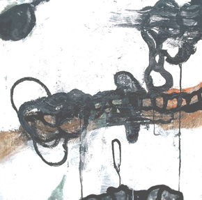 Gataka / 2004 – Öl auf Leinwand 80x80
