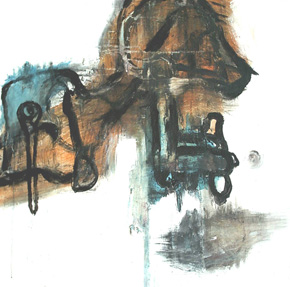 Gataka 1 / 2004 – Öl auf Leinwand 80x80