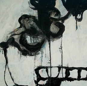 Giravolta V / 2004 – Öl auf Leinwand 60cm x 60cm