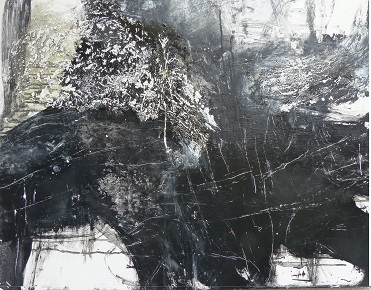 Silenzio / 2017 – Acryl und Öl auf Leinwand 80cm x 120cm
